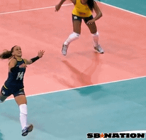 Best Volleyball Save Ever