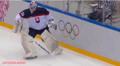 Jan Laco, The Slovakian Goalie Butt Checking