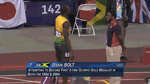 Usain Bolt Fist Bump